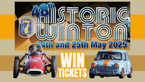 [READER GIVEAWAY] – WIN 48th Historic Winton weekend passes 24th & 25th May