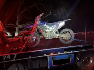 Unregistered bike offence in Powelltown