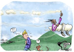 CARTOON: Snoop peek