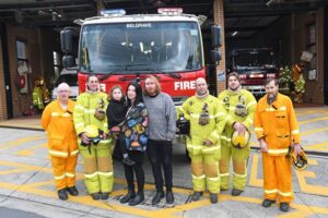 Pizza, fire trucks, and community love at Belgrave