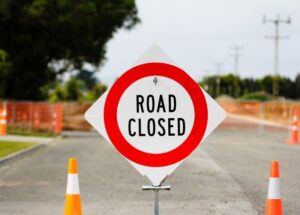 Badger Creek Road closes