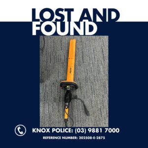 Knox Police seek trimmer owner