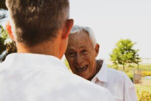 Tea, talk and mateship at Emerald