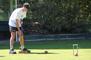 A day of spring croquet